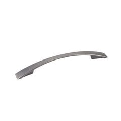 Regan 5-1/16 Inch Center to Center Brushed Pewter Cabinet Pull Regan 5-1/16 Inch Center to Center Brushed Pewter Cabinet Pull