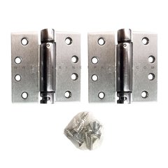 LB4310C-400 Square Corner Single Acting Spring Hinge-Chrome LB4310C-400 Square Corner Single Acting Spring Hinge-Chrome