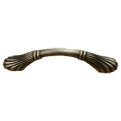 Orchid 3-3/4 Inch Center to Center Antique Pewter Cabinet Pull Orchid 3-3/4 Inch Center to Center Antique Pewter Cabinet Pull