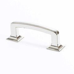 Designers Group 10 3 Inch Center to Center Polished Nickel Cabinet Pull Designers Group 10 3 Inch Center to Center Polished Nickel Cabinet Pull
