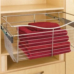 Pullout Wire Basket 18 inch W x 16 inch D x 11 inch H Pullout Wire Basket 18 inch W x 16 inch D x 11 inch H