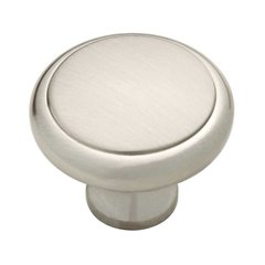 Athens 1-3/16 Inch Diameter Satin Nickel Cabinet Knob Athens 1-3/16 Inch Diameter Satin Nickel Cabinet Knob