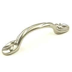 Tuscana 3 Inch Center to Center Matte Satin Nickel Cabinet Pull Tuscana 3 Inch Center to Center Matte Satin Nickel Cabinet Pull