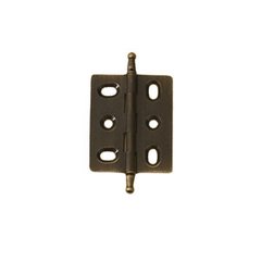 Elite Mortised Butt Hinge 50X40mm - Antique Brass Elite Mortised Butt Hinge 50X40mm - Antique Brass