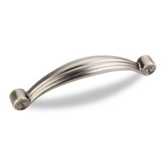 Lille 3-3/4 Inch Center to Center Bright Nickel Brushed with Dull Lacquer Cabinet Pull Lille 3-3/4 Inch Center to Center Bright Nickel Brushed with Dull Lacquer Cabinet Pull