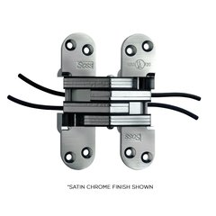 #218 Power Transfer Invisible Hinge Satin Brass #218 Power Transfer Invisible Hinge Satin Brass