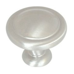 Reflections 1-1/4 Inch Diameter Satin Nickel Cabinet Knob Reflections 1-1/4 Inch Diameter Satin Nickel Cabinet Knob