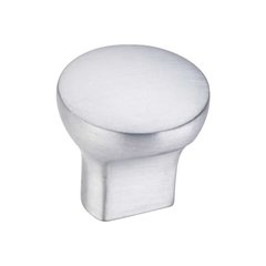 Brenton 1 Inch Diameter Brushed Chrome Cabinet Knob Brenton 1 Inch Diameter Brushed Chrome Cabinet Knob
