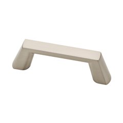 Soft Modern Pull 3 inch Center to Center Satin Nickel Soft Modern Pull 3 inch Center to Center Satin Nickel