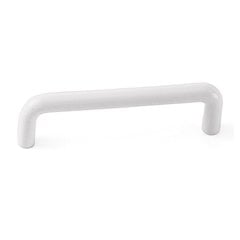 Plastics 4 Inch Center to Center White Cabinet Pull Plastics 4 Inch Center to Center White Cabinet Pull