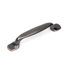 Lisbon 3-3/4 Inch Center to Center Antique Bronze/Copper Cabinet Pull Lisbon 3-3/4 Inch Center to Center Antique Bronze/Copper Cabinet Pull