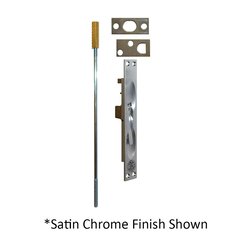 UL Rated Flush Bolt For Metal Doors Satin Brass UL Rated Flush Bolt For Metal Doors Satin Brass