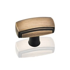 Delgado 1-9/16 Inch Diameter Antique Brushed Satin Brass Cabinet Knob Delgado 1-9/16 Inch Diameter Antique Brushed Satin Brass Cabinet Knob