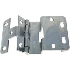 #374 Five Knuckle Overlay Institutional Hinge - Dull Chrome #374 Five Knuckle Overlay Institutional Hinge - Dull Chrome