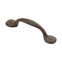 Refined Rustic 3 Inch Center to Center Rustic Iron Cabinet Pull Refined Rustic 3 Inch Center to Center Rustic Iron Cabinet Pull