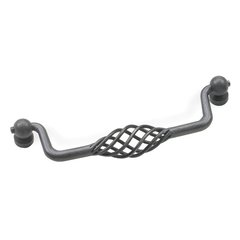 Mission Bay 5-1/2 Inch Center to Center Antique Pewter Cabinet Bail Pull Mission Bay 5-1/2 Inch Center to Center Antique Pewter Cabinet Bail Pull