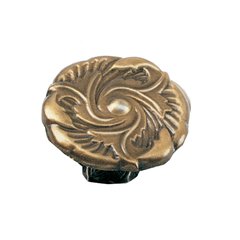 Classic Traditions 1-1/2 Inch Diameter Antique Brass Cabinet Knob Classic Traditions 1-1/2 Inch Diameter Antique Brass Cabinet Knob