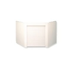 Euro Corner Appliance Garage - White Euro Corner Appliance Garage - White