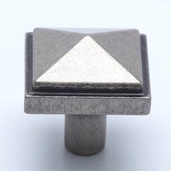 Rhapsody 1-3/16 Inch Diameter Weathered Nickel Cabinet Knob Rhapsody 1-3/16 Inch Diameter Weathered Nickel Cabinet Knob