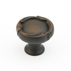 French Farm Designs 1-5/16 Inch Diameter Ancient Bronze Cabinet Knob French Farm Designs 1-5/16 Inch Diameter Ancient Bronze Cabinet Knob
