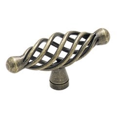 Village Classics 2-5/8 Inch Diameter Weathered Brass Cabinet Knob Village Classics 2-5/8 Inch Diameter Weathered Brass Cabinet Knob
