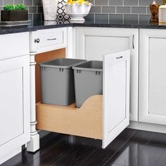 Soft-Close Double Trash Pullout 50 Quart Soft-Close Double Trash Pullout 50 Quart