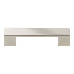 Wide Square Pull 96MM Center to Center Polished Nickel Wide Square Pull 96MM Center to Center Polished Nickel