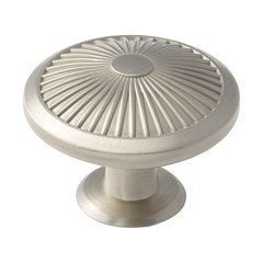 Crawford 1-3/4 Inch Diameter Satin Nickel Cabinet Knob Crawford 1-3/4 Inch Diameter Satin Nickel Cabinet Knob