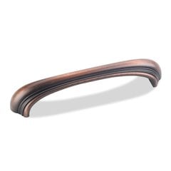Amsden 5-1/16 Inch Center to Center Dark Brushed Antique Copper Cabinet Pull Amsden 5-1/16 Inch Center to Center Dark Brushed Antique Copper Cabinet Pull