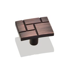 Breighton 1-7/16 Inch Diameter Dark Brushed Antique Copper Cabinet Knob Breighton 1-7/16 Inch Diameter Dark Brushed Antique Copper Cabinet Knob