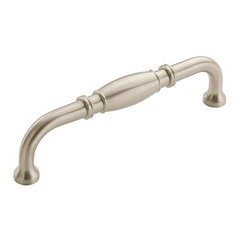 Granby 5-1/16 Inch Center to Center Satin Nickel Cabinet Pull Granby 5-1/16 Inch Center to Center Satin Nickel Cabinet Pull
