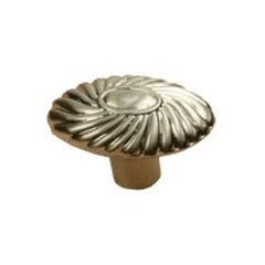 Orchid 1-5/8 Inch Diameter Satin Nickel Cabinet Knob Orchid 1-5/8 Inch Diameter Satin Nickel Cabinet Knob