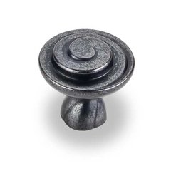 Duval 1-1/4 Inch Diameter Dark Antique Copper Machined Cabinet Knob Duval 1-1/4 Inch Diameter Dark Antique Copper Machined Cabinet Knob