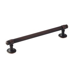 Seagrass 6-5/16 Inch Center to Center Oil-Rubbed Bronze Cabinet Pull Seagrass 6-5/16 Inch Center to Center Oil-Rubbed Bronze Cabinet Pull