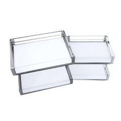 Wari Corner Basket Set 35-5/8 inch W Premea Artline Chrome Wari Corner Basket Set 35-5/8 inch W Premea Artline Chrome