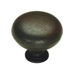 Manchester 1-1/4 Inch Diameter Rustic Iron Cabinet Knob Manchester 1-1/4 Inch Diameter Rustic Iron Cabinet Knob