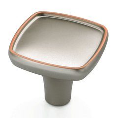 Porter 1-1/8 Inch Diameter Weathered Nickel/copper Cabinet Knob Porter 1-1/8 Inch Diameter Weathered Nickel/copper Cabinet Knob