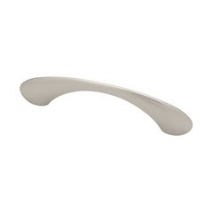 Retro 5-1/16 Inch Center to Center Satin Nickel Cabinet Pull Retro 5-1/16 Inch Center to Center Satin Nickel Cabinet Pull