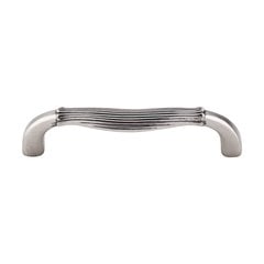 Edwardian 3-3/4 Inch Center to Center Pewter Antique Cabinet Pull Edwardian 3-3/4 Inch Center to Center Pewter Antique Cabinet Pull