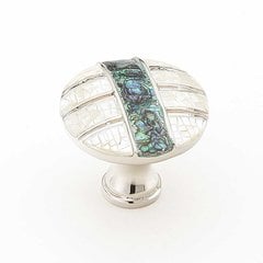 Fair Isle 1-3/8 Inch Diameter Polished Nickel Cabinet Knob Fair Isle 1-3/8 Inch Diameter Polished Nickel Cabinet Knob