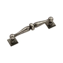 Somerset 3-3/4 Inch Center to Center Black Nickel Vibed Cabinet Pull Somerset 3-3/4 Inch Center to Center Black Nickel Vibed Cabinet Pull