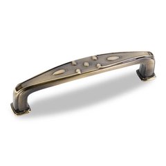 Milan 2 3-3/4 Inch Center to Center Antique Brass Cabinet Pull Milan 2 3-3/4 Inch Center to Center Antique Brass Cabinet Pull