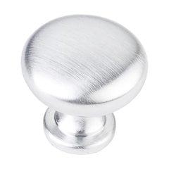 Madison 1-3/16 Inch Diameter Brushed Chrome Cabinet Knob Madison 1-3/16 Inch Diameter Brushed Chrome Cabinet Knob