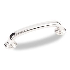 Bremen 1 3-3/4 Inch Center to Center Polished Nickel Cabinet Pull Bremen 1 3-3/4 Inch Center to Center Polished Nickel Cabinet Pull