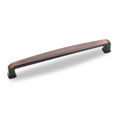 Milan 1 6-5/16 Inch Center to Center Dark Brushed Antique Copper Cabinet Pull Milan 1 6-5/16 Inch Center to Center Dark Brushed Antique Copper Cabinet Pull