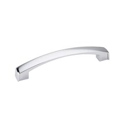 Merrick 5-1/16 Inch Center to Center Polished Chrome Cabinet Pull Merrick 5-1/16 Inch Center to Center Polished Chrome Cabinet Pull