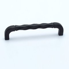 Rhapsody 5-1/16 Inch Center to Center Satin Black Cabinet Pull Rhapsody 5-1/16 Inch Center to Center Satin Black Cabinet Pull