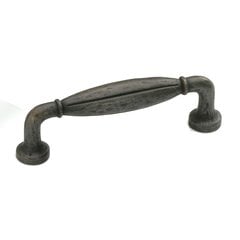 Siena 3-3/4 Inch Center to Center Ancient Bronze Cabinet Pull Siena 3-3/4 Inch Center to Center Ancient Bronze Cabinet Pull