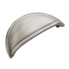 Cup Pulls 3-3/8 Inch Length Antique Silver Cabinet Cup Pull Cup Pulls 3-3/8 Inch Length Antique Silver Cabinet Cup Pull
