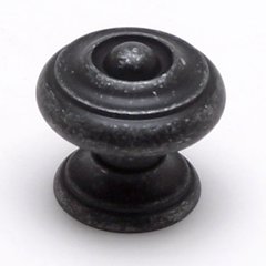 Euro Rustica 1-3/16 Inch Diameter Rustic Iron Cabinet Knob Euro Rustica 1-3/16 Inch Diameter Rustic Iron Cabinet Knob